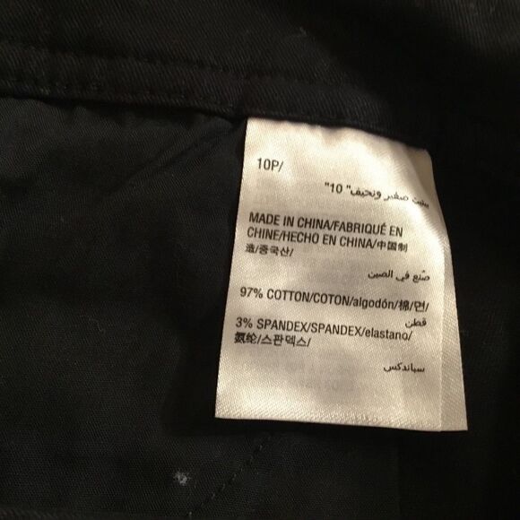 NWT. Charter Club Black Pants Sz. 10P - Picture 5 of 9